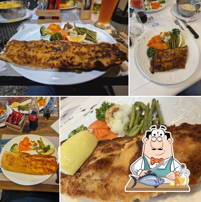 Salmone grigliato al Restaurant Frohsinn
