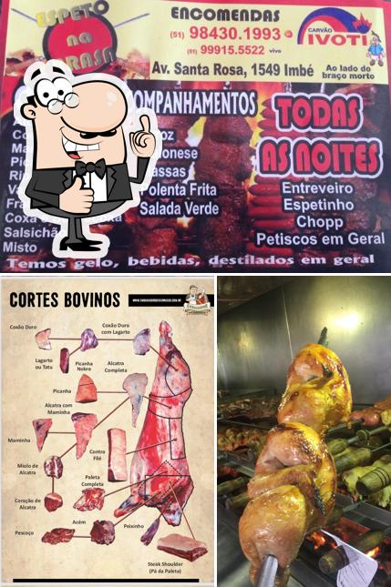 Espeto na brasa