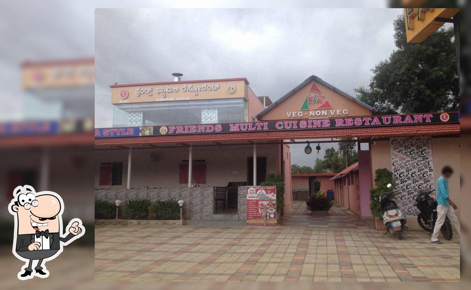 Friends Lodging & Boarding, Deluxe Rooms Hotel Near Bangalore Airport Road, Attached Family Restaurant in Devanahalli Road