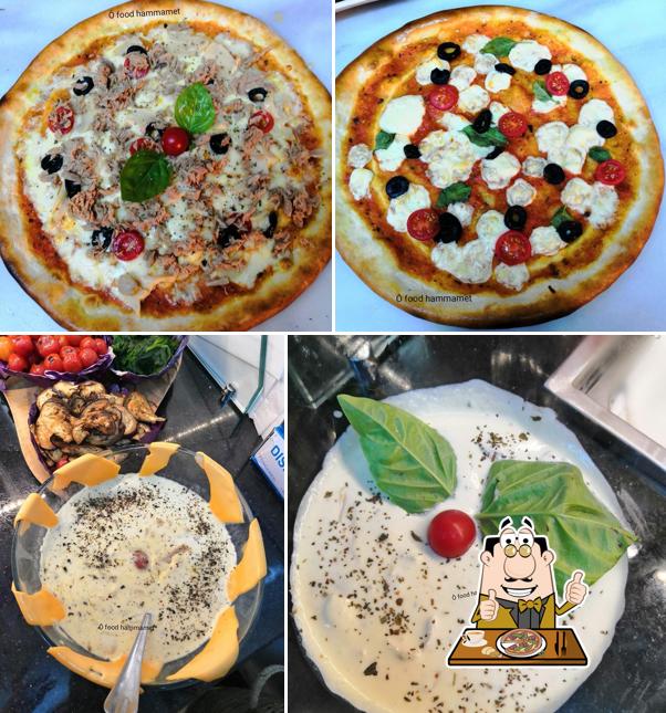 Order different kinds of pizza