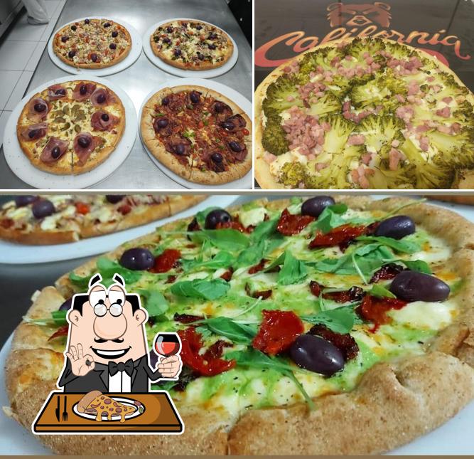 Consiga diferentes variedades de pizza