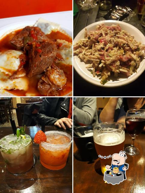 The image of food and drink at Resto Bar BILBAO