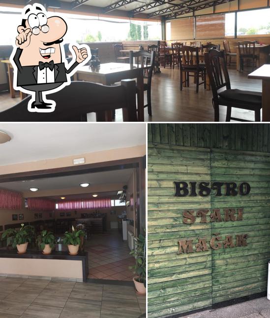 L'intérieur de Bistro "Stari Mačak"