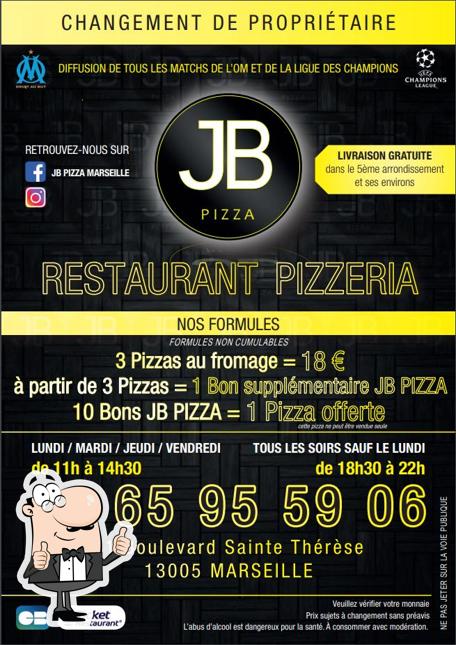 Regarder cette photo de JB PIZZA MARSEILLE