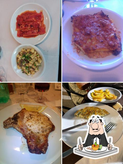 Cibo al Trattoria l'Appennino