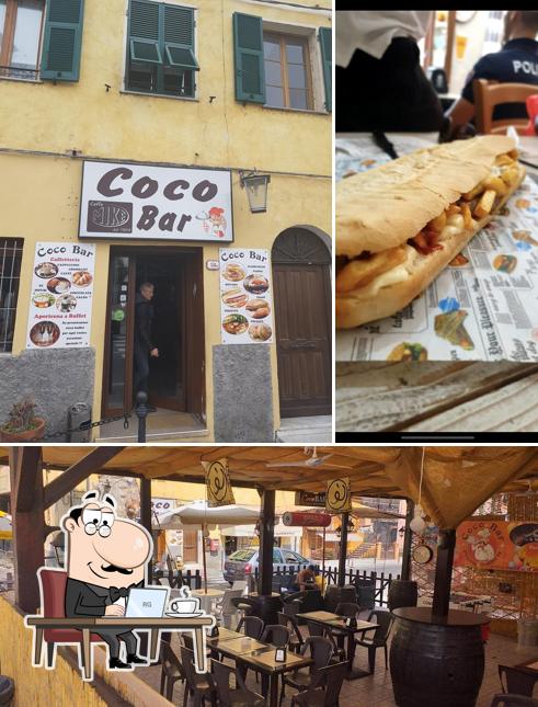 Gli interni di Coco Bar Piccola Trattoria