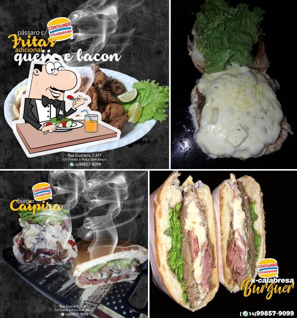 Container Steak Burguer