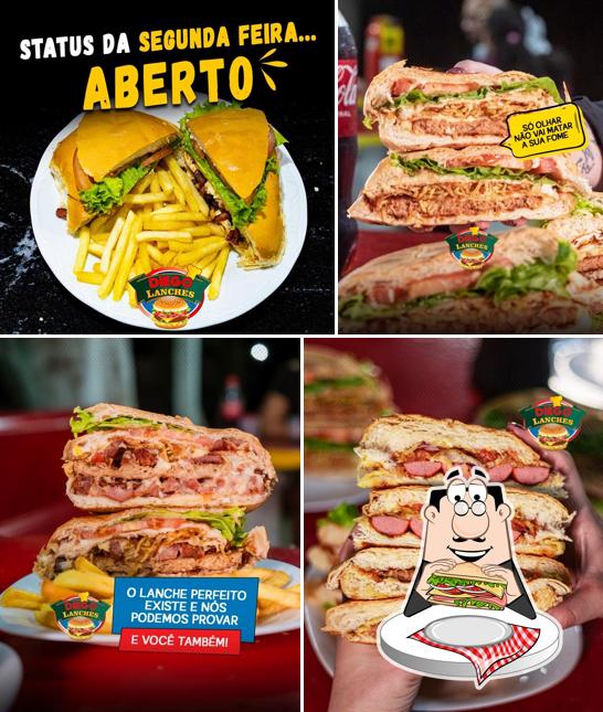 Clube sanduíches em Diego Lanches