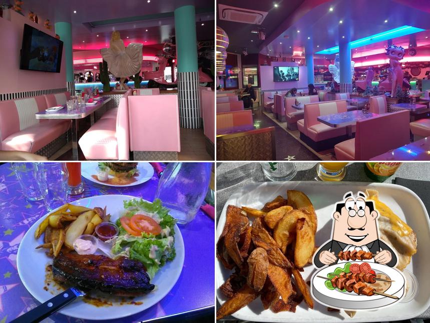 Plats à Ed Wood Café