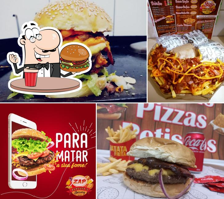 Os hambúrgueres do Zap Burguer's irão saciar diferentes gostos