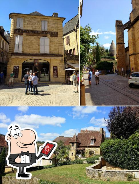 L'extérieur de La Petite Borie Sarlat la Canéda