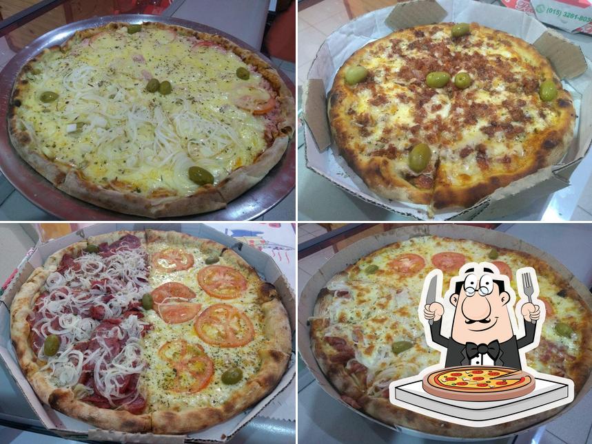 Peça pizza no Pizzaria Vila Lima