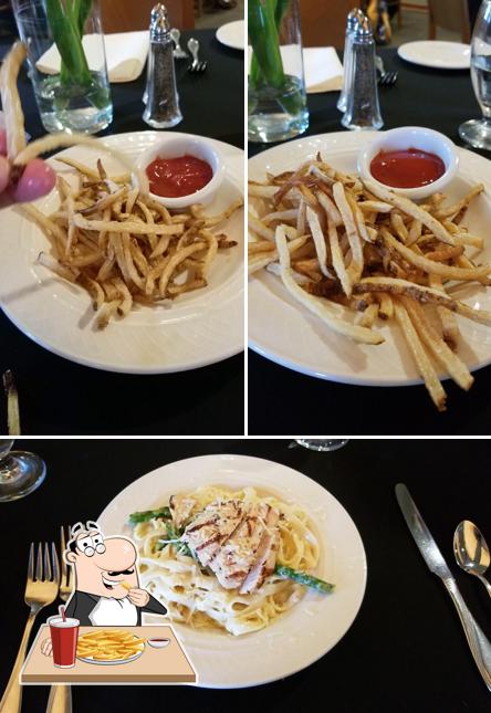 French fries at University Club