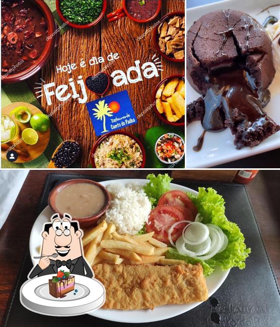 Bolo de chocolate em Canto do Pauba