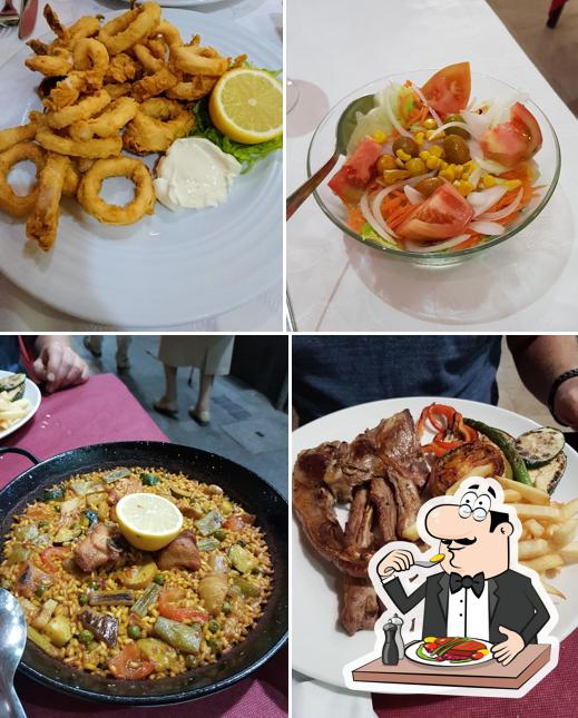 Блюда в "Los Porrones - Spanish Restaurant"