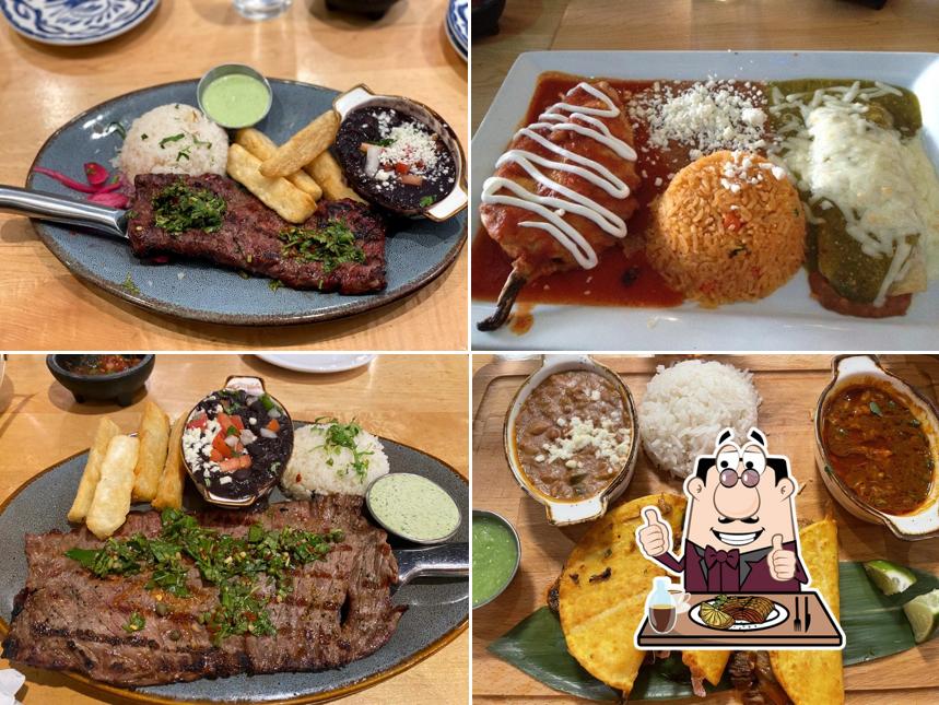 Pick meat meals at Agave Azul Kirkman