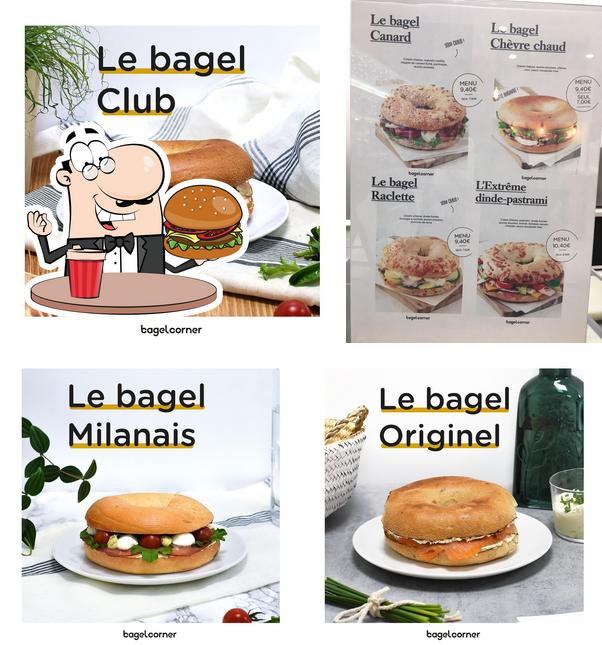Commandez un hamburger à Bagel Corner - Bagels - Donuts - Café