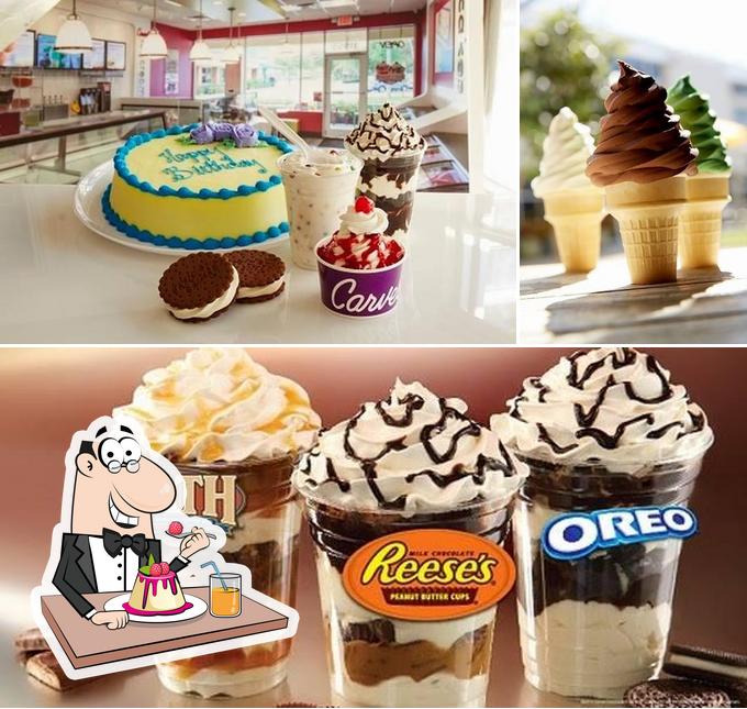 Carvel serves a number of desserts