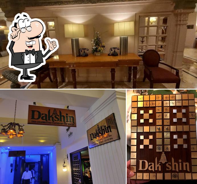 The interior of Dakshin