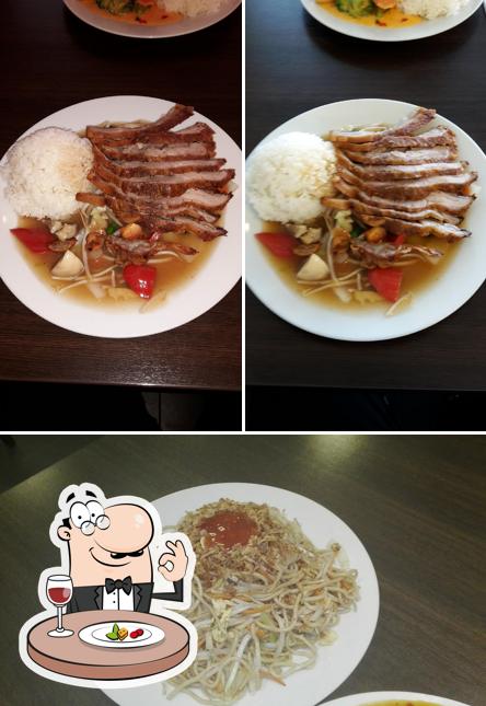 Essen im Asia-Menü Long-Quan Chemnitz