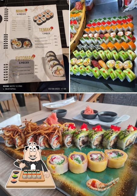 Commandez de nombreuses options de sushi