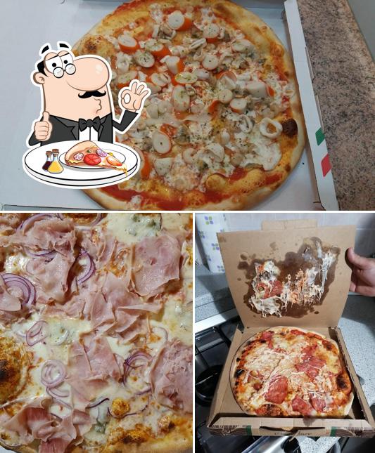 Essayez des pizzas à Pizza e kebab Madone