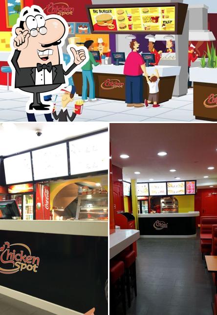 L'intérieur de Chicken Spot