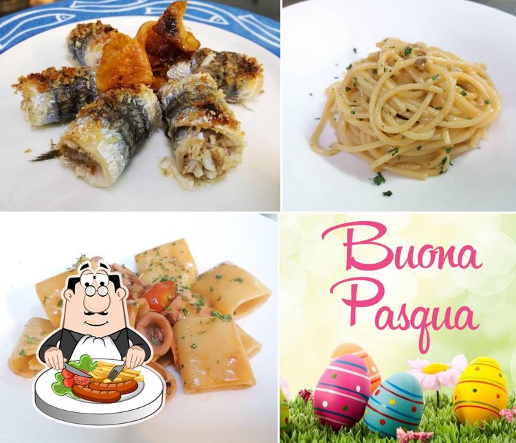 Cibo al Ristorante K cucina di pesce
