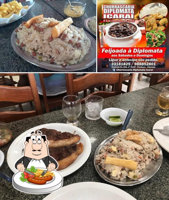 Comida em Churrascaria Diplomata