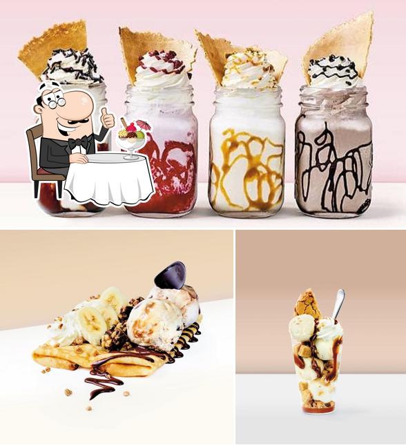 Häagen-Dazs offre un nombre de desserts