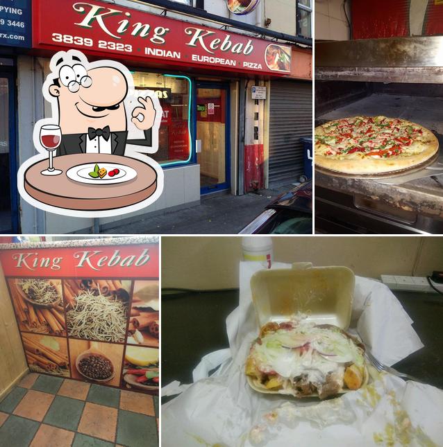 Food at King Kebab