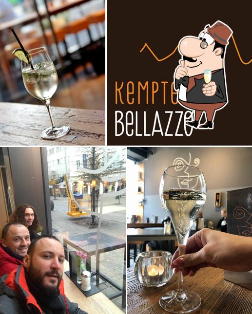 Bellazzo Café Kempten serviert Alkohol