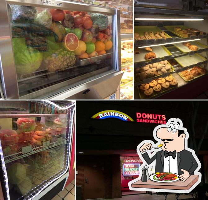 Rainbow Donuts in Gardena Restaurant menu and reviews