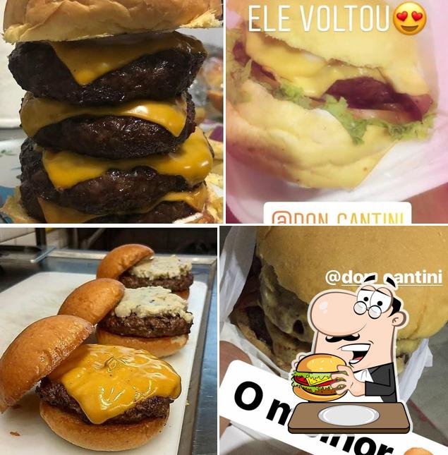 Hamburguesa en Don Cantini