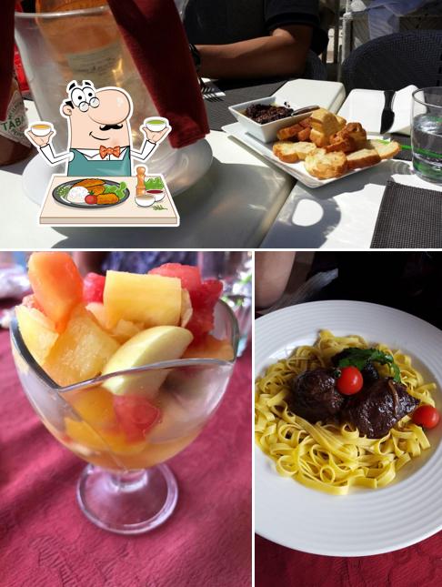 Это фото, где изображены еда и напитки в Restaurant Du Cote de Chez Nous