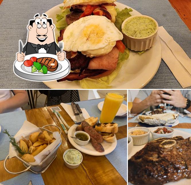 Bife em GaraGer Montevideo Parrillada Uruguaia