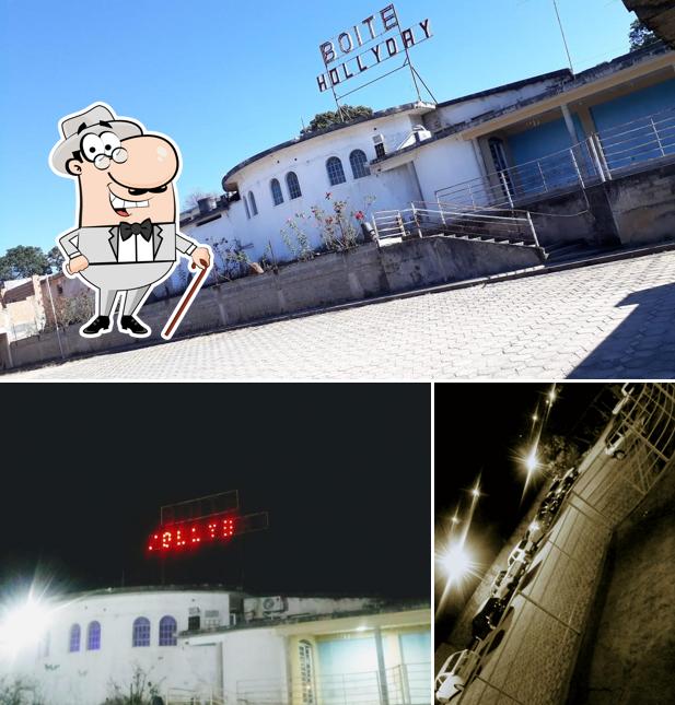 O exterior do Boate Hollyday