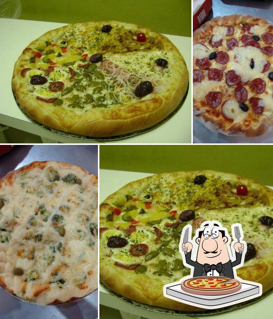 Escolha diversos variedades de pizza