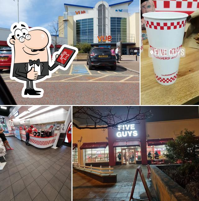 Five Guys Cheshire Oaks in Ellesmere Port Restaurant menu and reviews
