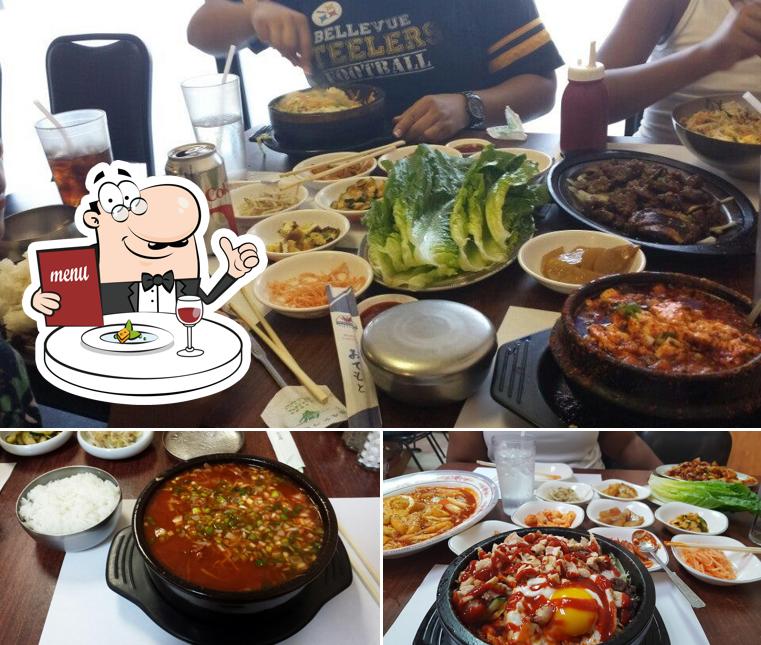 Meals at Korea House Restaurant
