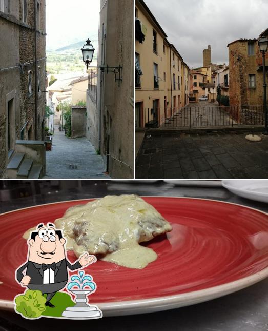 La immagine di esterno e cibo da Il Ristoro Di Via Dante