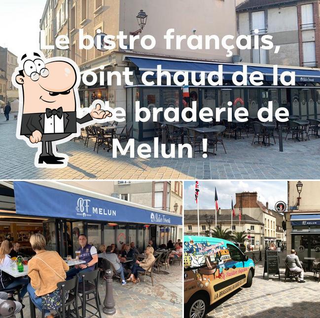 L'intérieur de Le Bistro Français