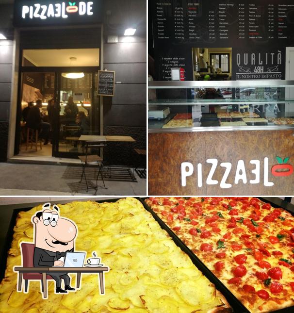 La photo de la intérieur et nourriture concernant Pizzeria Panzironi