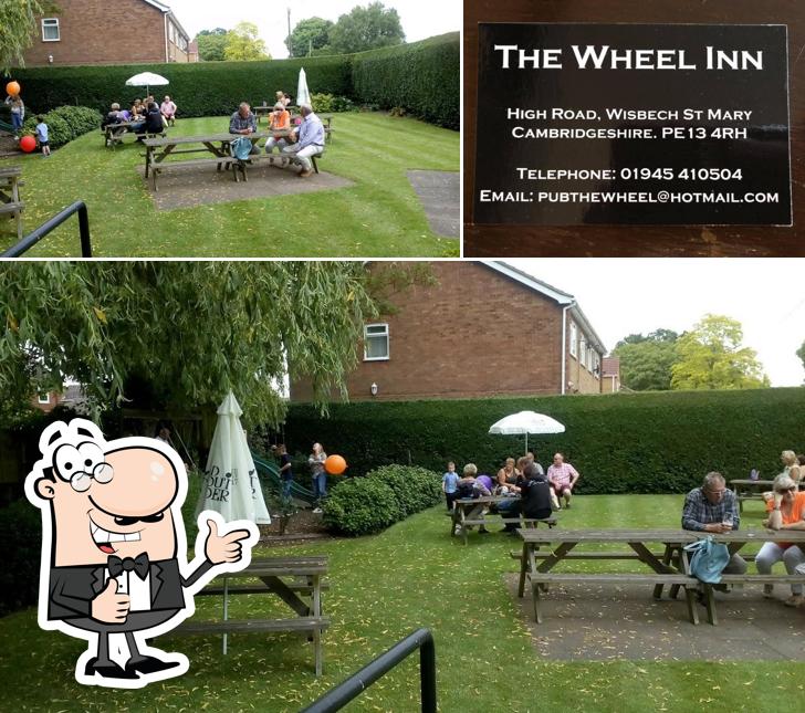 Look at the picture of The Wheel Inn