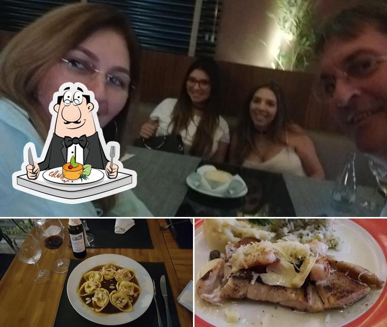Comida em Restaurante Buongustaio