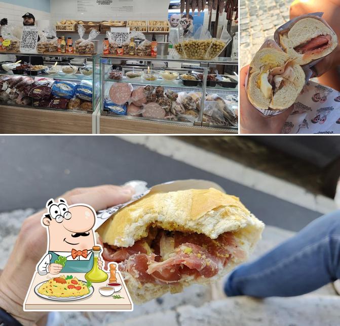 Cibo al Con mollica o senza - Roma