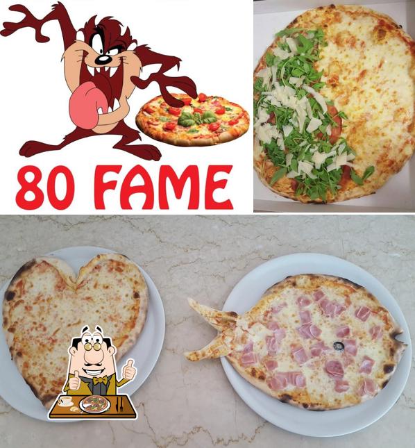 A Pizzeria 80 Fame, puoi provare una bella pizza