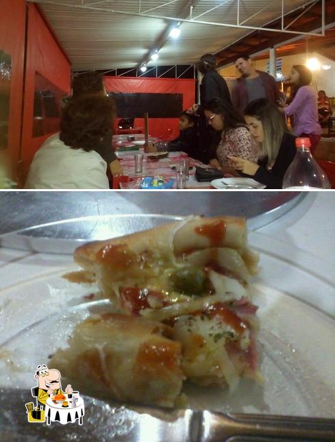 Platos en Disk Pizza Estrela