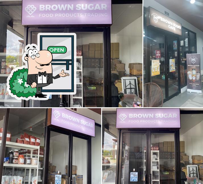 La parte exterior de Brown Sugar Café