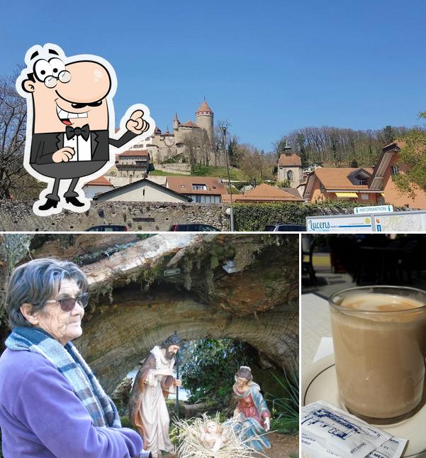 Café du Poids si caratterizza per la esterno e bevanda